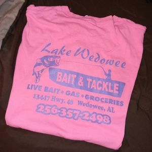 Lake wedowee bait and tackle tshirt
